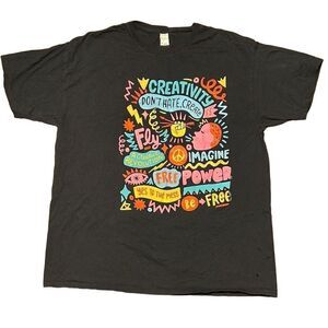 Creativity t-shirt 100% cotton unisex